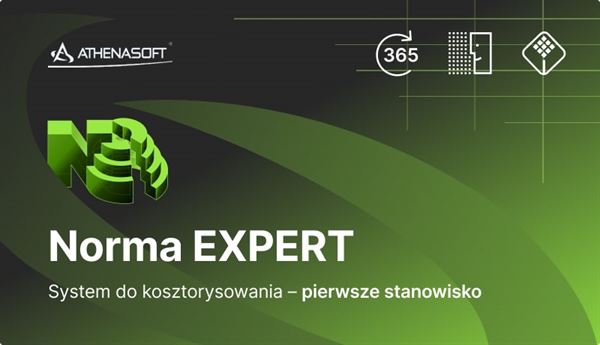 Norma EXPERT – Pierwsze stanowisko z roczną aktualizacją i bazą cenową